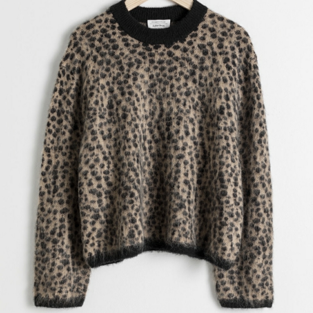 & other stories Leopard Sweater